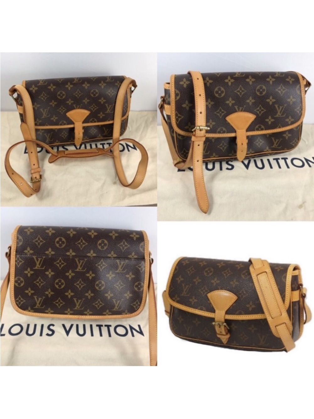 Louis Vuitton Monogram Canvas Crossbody sologne - Picture 2 of 11